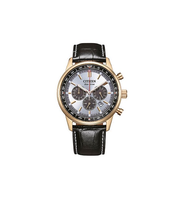 Orologio Cronografo Uomo Citizen Eco Drive Aviator silver ca4723-03A