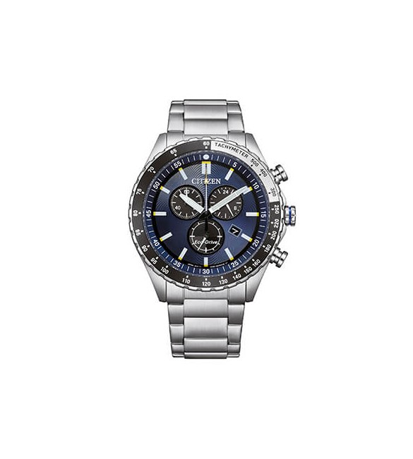 Orologio Cronografo Uomo Citizen Eco Drive Marine blu at2569-80l