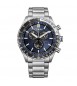 Orologio Cronografo Uomo Citizen Eco Drive Marine blu at2569-80l