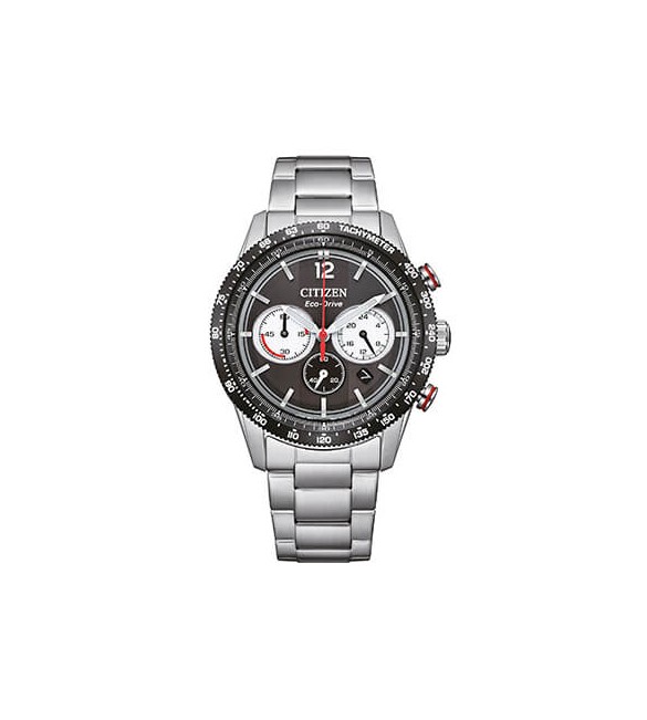 Orologio Cronografo Uomo Citizen Eco Drive Racing nero ca4714-55e