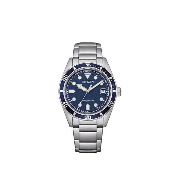 Orologio Solo Tempo Uomo Citizen Automatico Marine blu nj0228-51l