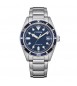 Orologio Solo Tempo Uomo Citizen Automatico Marine blu nj0228-51l