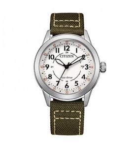 Orologio Solo Tempo Uomo Citizen Eco Drive bianco aw1870-08a