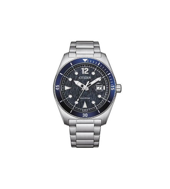 Orologio Solo Tempo Uomo Citizen Eco Drive Marine blu aw1881-52l