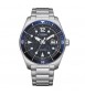 Orologio Solo Tempo Uomo Citizen Eco Drive Marine blu aw1881-52l