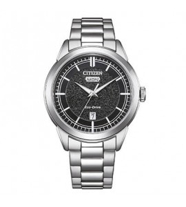 Orologio Solo Tempo Uomo Citizen Eco Drive nero aw0151-85e