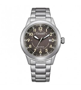 Orologio Solo Tempo Uomo Citizen Eco Drive nero aw1870-59h