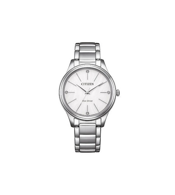 Orologio Solo Tempo Donna Citizen Eco Drive bianco em1220-58a