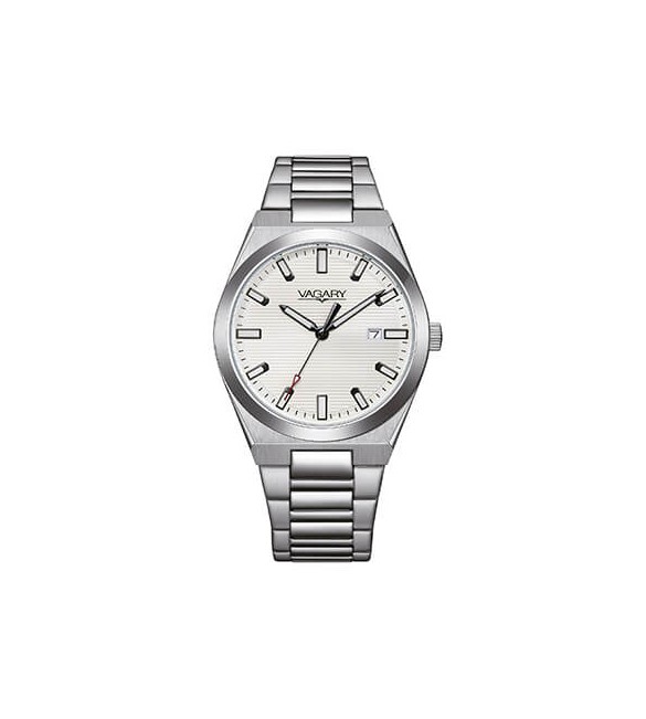 Orologio Solo Tempo Uomo Vagary by Citizen Timeless bianco ib9-719-11