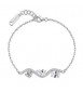 Bracciale Donna Gioielli Fancy by Brosway in argento zircone goccia bianco FIW182