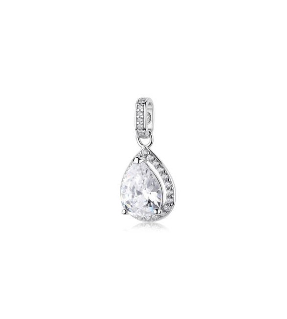 Pendente Gioielli Fancy by Brosway in argento zircone goccia bianco FIW179