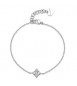 Bracciale Gioielli Sagapò Gleam in acciaio con passante con cristalli sla11