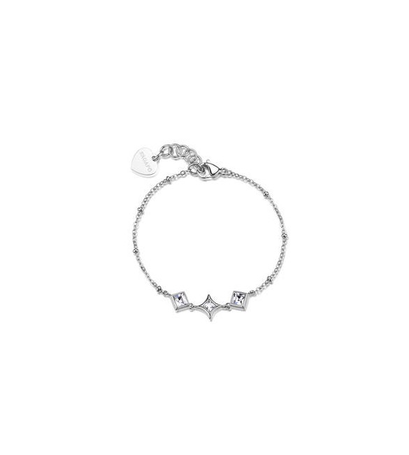 Bracciale Gioielli Sagapò Luce in acciaio con cristalli sce52