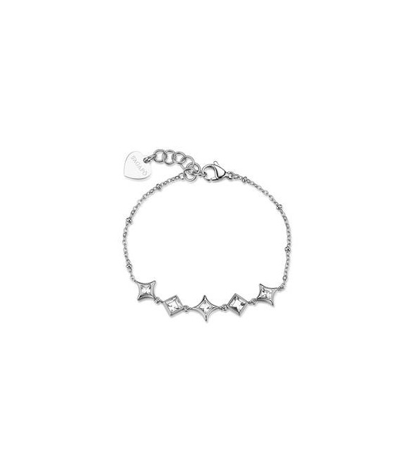 Bracciale Gioielli Sagapò Luce in acciaio con cristalli sce55