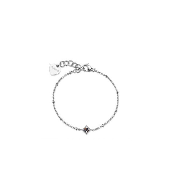 Bracciale Gioielli Sagapò Luce in acciaio con cristallo sce51