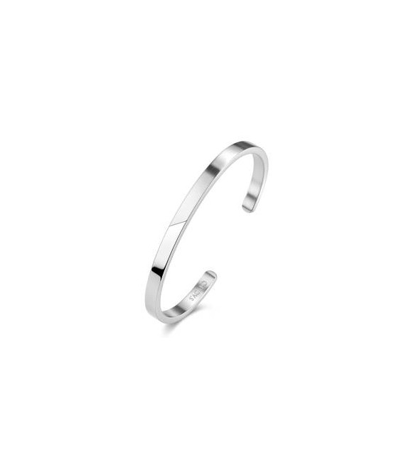Bracciale rigido Gioielli S\'Agapò Bound in acciaio satinato mm 65 sbd18b