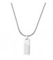 Collana Gioielli S\'Agapò Bound in acciaio piastra centrale satinata sbd01