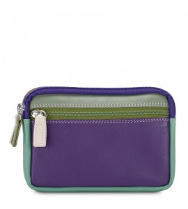 Portafoglio Astuccio Mywalit in Pelle con doppia Zip Orchid Double Zip Purse 1265-189