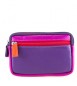 Portafoglio Astuccio Mywalit in Pelle con doppia Zip Sangria Multi Double Zip Purse 1265-75