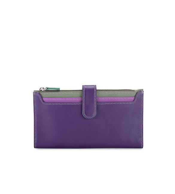 Portafoglio Mywalit Continental con bottone Orchid Continental Wallet 1277-189