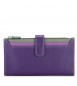 Portafoglio Mywalit Continental con bottone Orchid Continental Wallet 1277-189