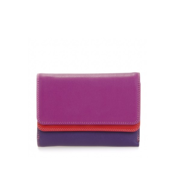 Portamonete Portafoglio donna Mywalit con doppio risvolto Sangria Multi Double Flap Purse/Wallet 250-75