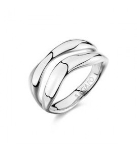 Anello Gioielli Sagapò Emotion in acciaio misura 18 SMO31D