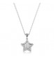 Collana Gioielli Sagapò Duh Duh in acciaio con Stella e scritta 18 suh03
