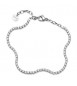 Bracciale Gioielli Brosway Desideri in acciaio con zirconi bianchi bei109
