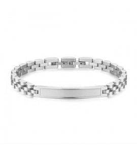 Bracciale Gioielli Brosway Riptide in acciaio maglia con piastra BTD060