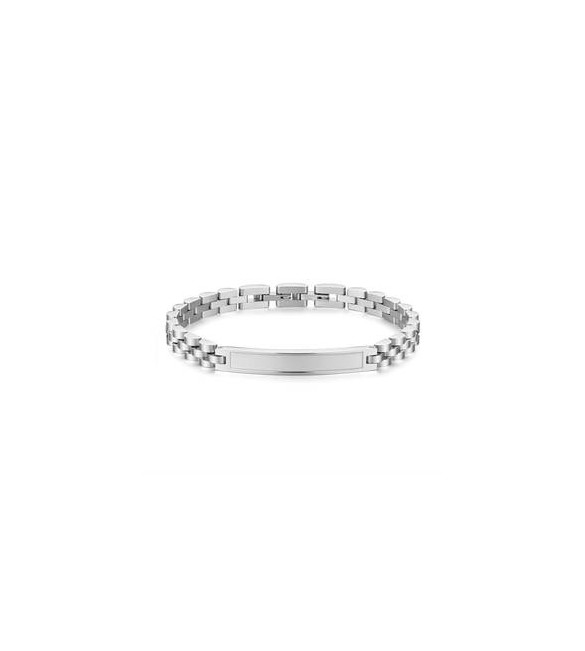 Bracciale Gioielli Brosway Riptide in acciaio maglia con piastra BTD060