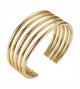 Bracciale Rigido Gioielli Brosway Aura in acciaio dorato misura 65 bau15b