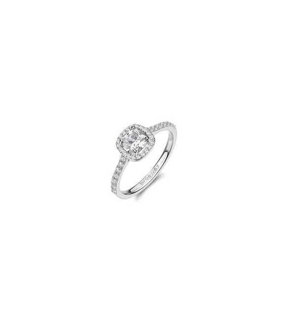Anello Gioielli Fancy by Brosway in argento zirconi bianco misura 12 FIW162B