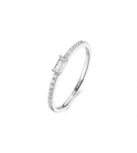 Anello veretta Gioielli Fancy by Brosway in argento zircone bianco misura 12 FIW167B