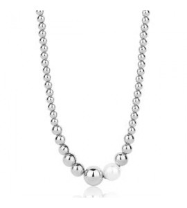 Collana Donna Gioielli Brosway Perfect in acciaio con perla di conchiglia bpc01