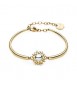 Bracciale Donna Gioielli Brosway Chakra in acciaio dorato semirigido Sole bhkb299