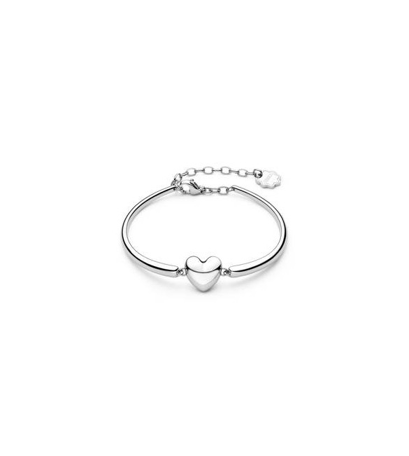 Bracciale Donna Gioielli Brosway Chakra in acciaio semirigido Cuore bhkb296