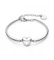 Bracciale Donna Gioielli Brosway Chakra in acciaio semirigido Cuore bhkb296