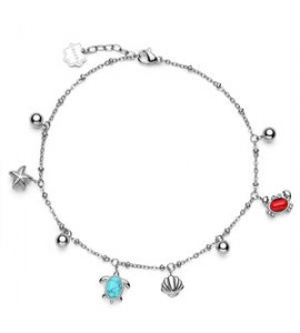 Cavigliera Limited Edition Gioielli Brosway Chakra in acciaio BHKLE13