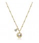 Collana Gioielli Brosway Chakra in acciaio dorato con Sole BHKN196