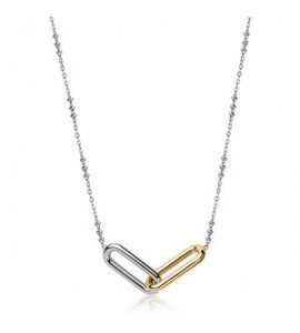 Collana Gioielli Brosway Emphasis in acciaio bicolore beh07