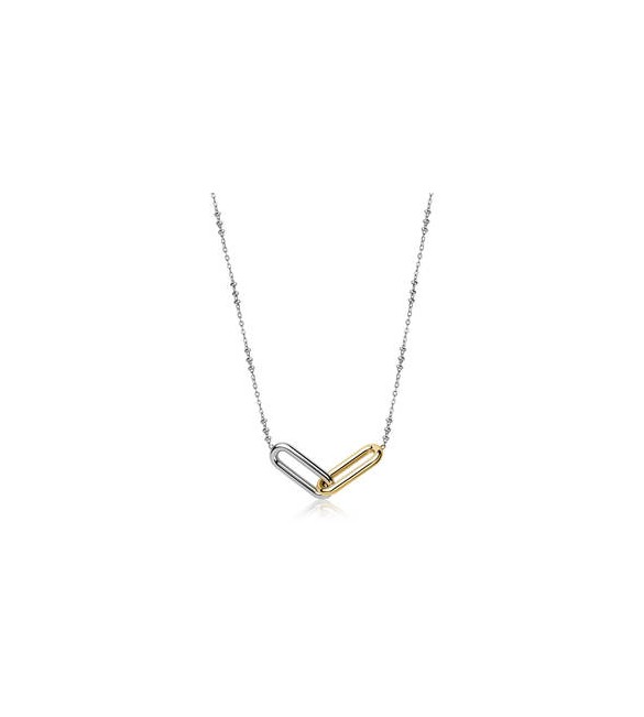 Collana Gioielli Brosway Emphasis in acciaio bicolore beh07
