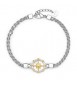 Bracciale Gioielli Brosway Seawolf in acciaio bicolore con Rosa dei venti BWF14