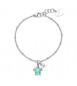 Bracciale Gioielli Sagapò Joyful in acciaio con tartaruga azzurra SJF15