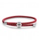 Bracciale Gioielli Sagapò Panama in cordino elastico bordeaux e rosa dei venti SPA37