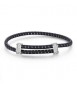 Bracciale Gioielli Sagapò Panama in cordino elastico nero SPA33