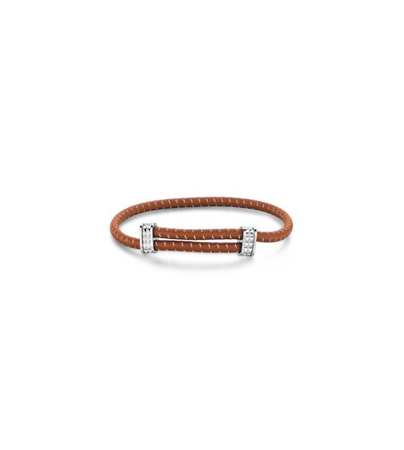Bracciale Gioielli Sagapò Panama in cordino elastico ruggine SPA35