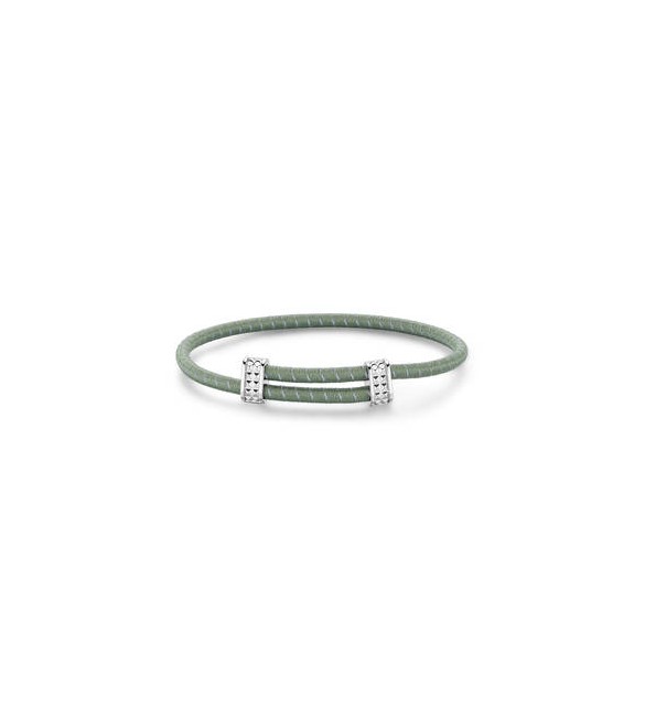 Bracciale Gioielli Sagapò Panama in cordino elastico verde SPA32
