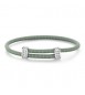 Bracciale Gioielli Sagapò Panama in cordino elastico verde SPA32