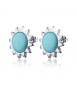 Orecchini Gioielli Sagapò Glowy in acciaio con sole azzurro SGW21